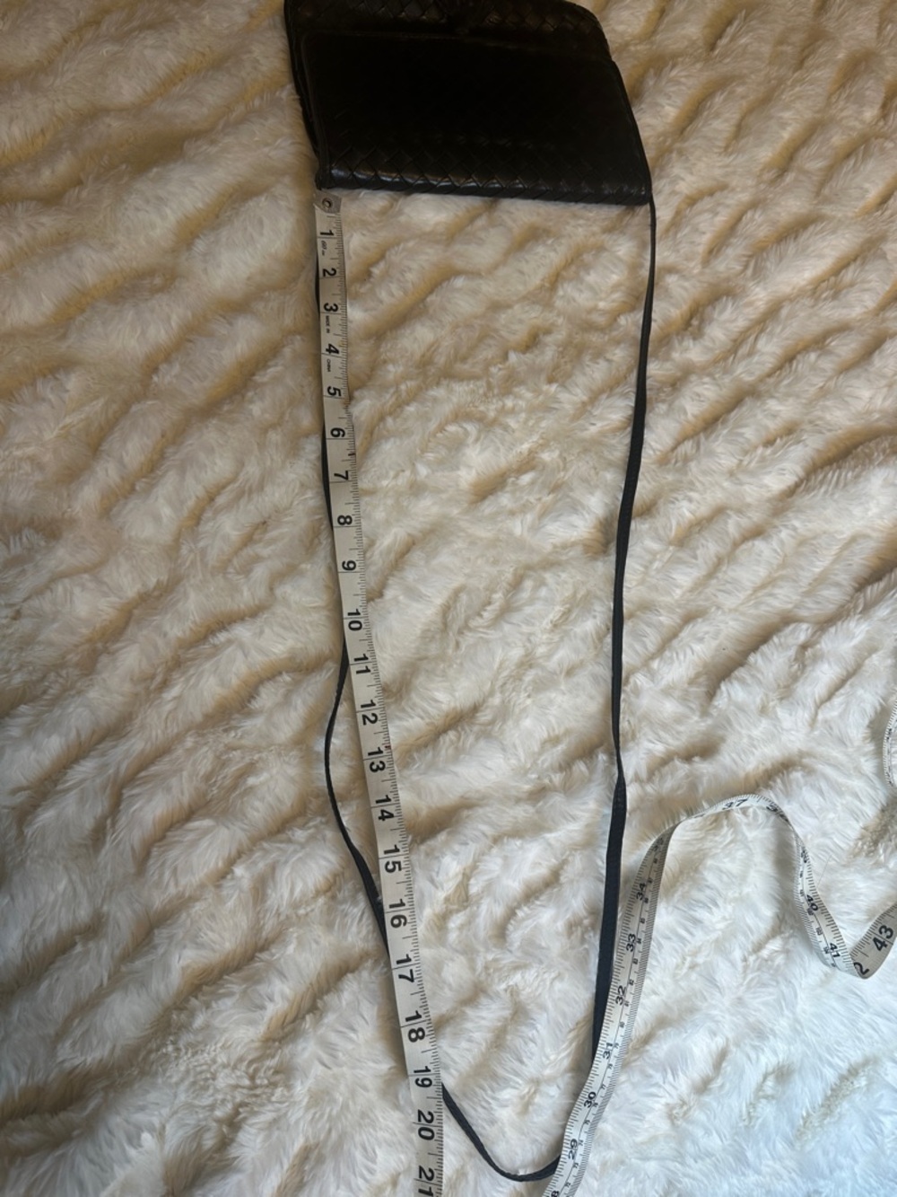 Bottega Veneta Black Leather Woven Shoulder Bag Vintage - Picture 6 of 7